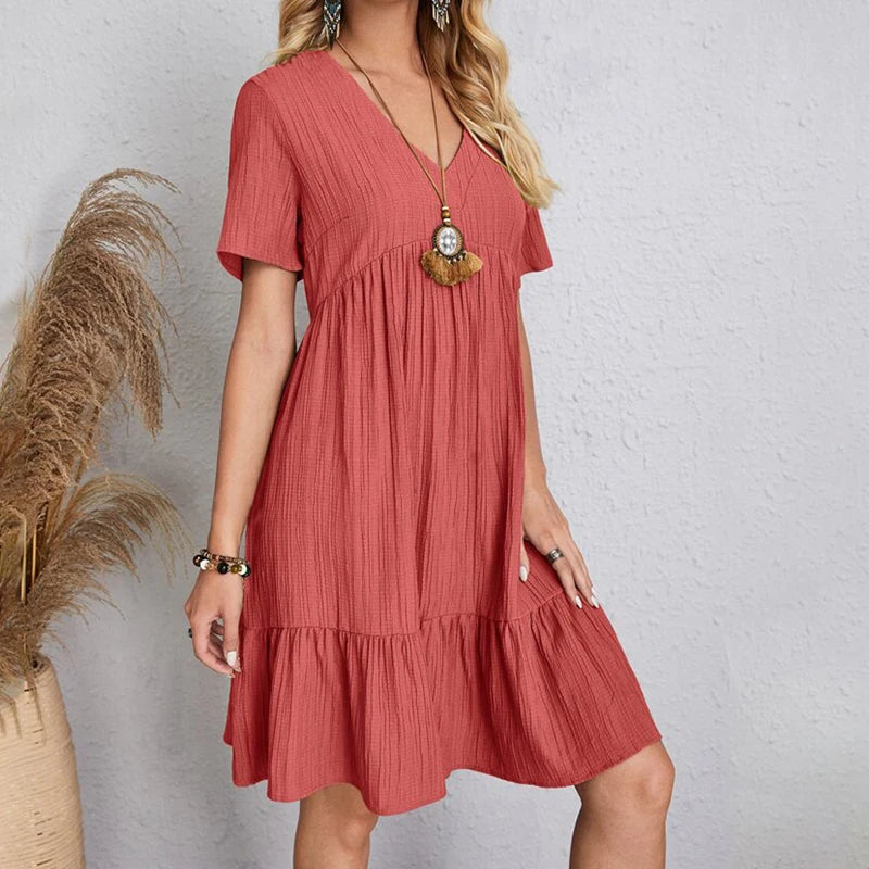 VESTIDO CURTO PARA PRAIA