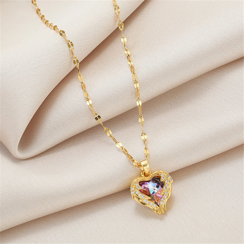 COLAR LUXUOSO DE CRISTAL