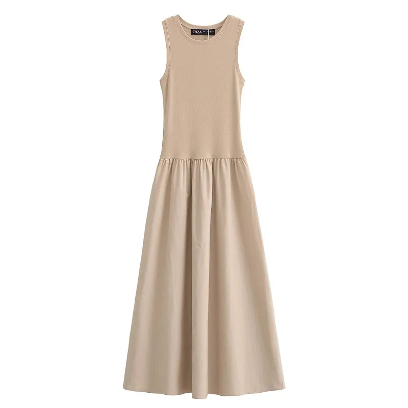 VESTIDO LONGO - SEM MANGAS