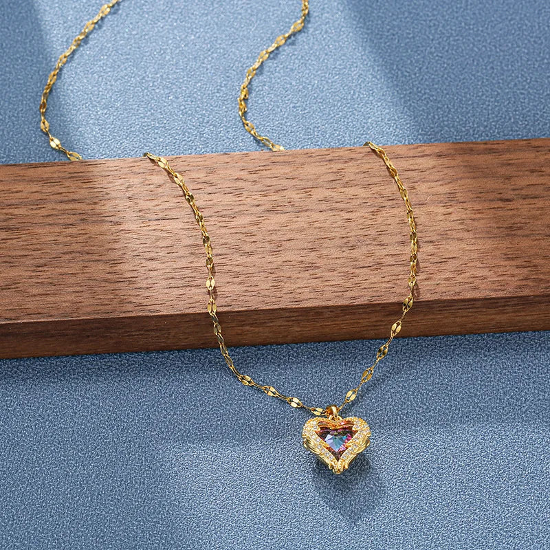 COLAR LUXUOSO DE CRISTAL