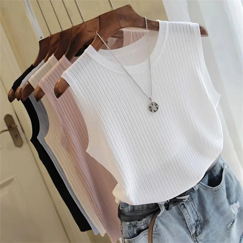 BLUSA SEM MANGAS DE VERÃO