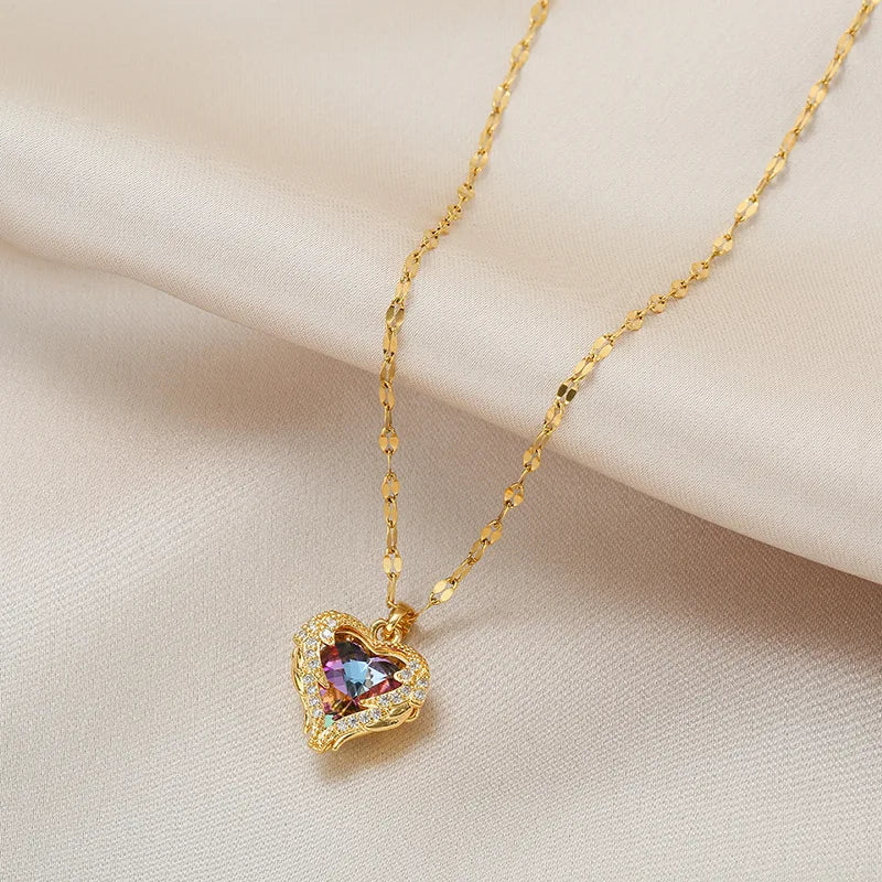 COLAR LUXUOSO DE CRISTAL