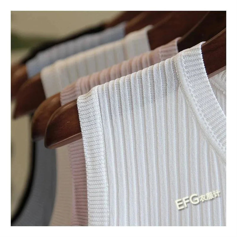 BLUSA SEM MANGAS DE VERÃO