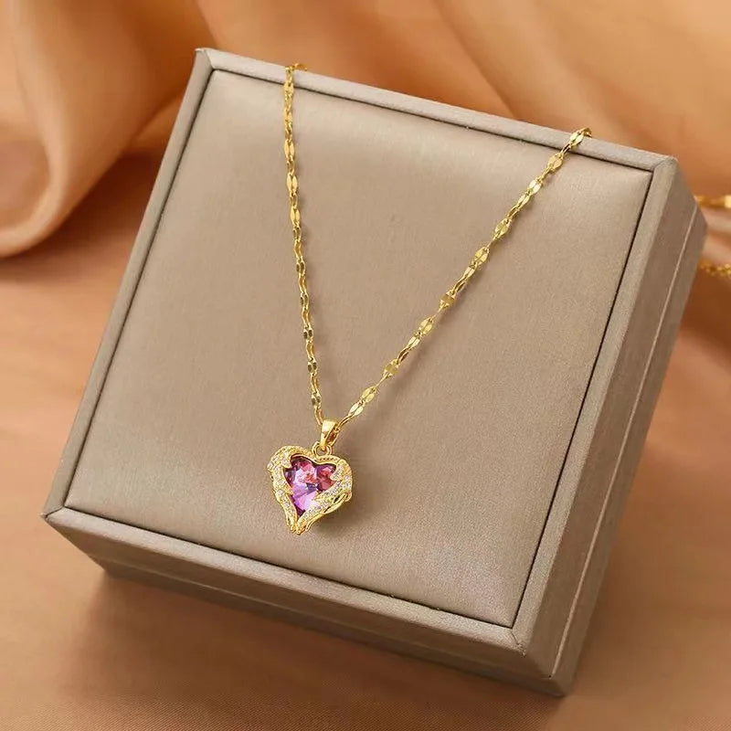 COLAR LUXUOSO DE CRISTAL