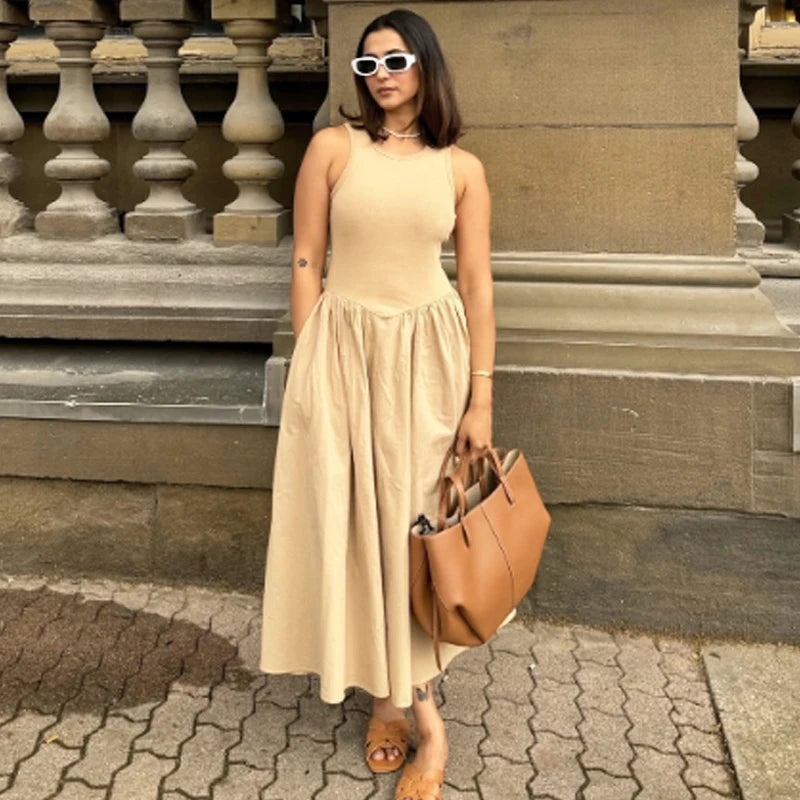 VESTIDO LONGO - SEM MANGAS